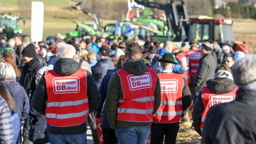 Demo gegen Brenner-Nordzulauf