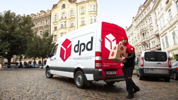 DPD, Zustellfahrzeug