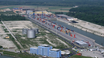 Containerterminal Enns wird ausgebaut