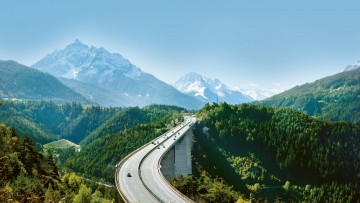 Europarücke, Autobahn, Österreich