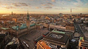 Hamburg Stadt Panorama