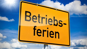 Betriebsferien