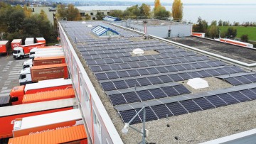Gebrüder Weiss PV-Anlage Schweiz