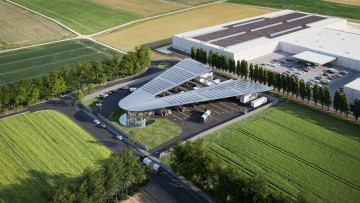 Wasserstoff-Hub, den die Infener AG in Villingen-Schwenningen bauen will