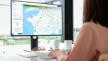 DAF führt einen interaktiven Routensimulator für Elektrofahrzeuge ein