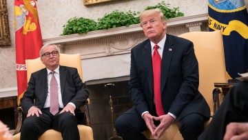 Jean-Claude Juncker, Donald Trump 