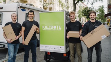 Kiezbote, Berlin, KEP, Citylogistik, letzte Meile