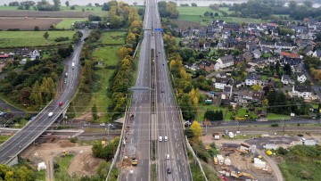 Autobahn, A1, Kreuz Leverkusen-West