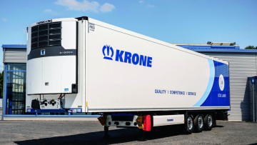 E-Kühler wie der E-Cool-Liner von Krone eröffnen Nachhaltigkeitspotenziale