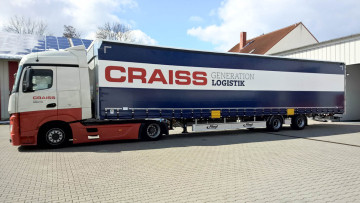 Albert Craiss: Drei Lang-Lkw erweitern die Flotte