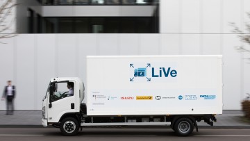 RWTH stellt elektrischen Lkw für Stadtverkehr vor