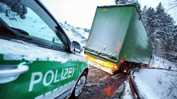 Lkw-Kontrolle, Polizei, NRW