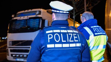 Lkw, Polizeikontrolle