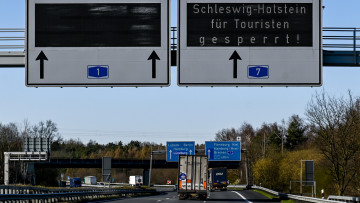 Lkw, Autobahn, A7, Schleswig-Holstein