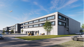 LogiSpace Kelsterbach des Joint Ventures MB Park Deutschland und Fraport