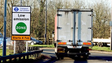 Low Emission Zone, Umweltzone, London