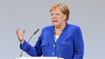 Angela Merkel, Nationalen Luftfahrtkonferenz 2019