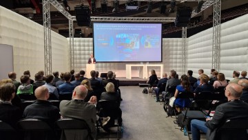 33. Materialfluss Kongress Saal