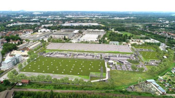 Visualisierung des MLP Business Park Schalke (Luftaufnahme)
