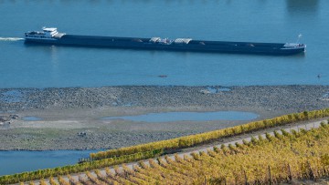 Keine Entspannung bei Niedrigwasser an großen Flüssen