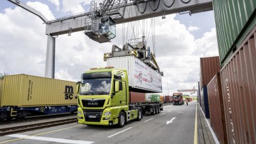 Autonomer Truck DB und MAN