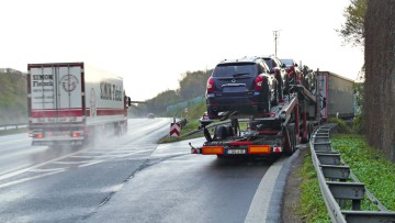 überfüllter Parkplatz