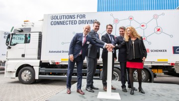 Platooning, DB Schenker, MAN