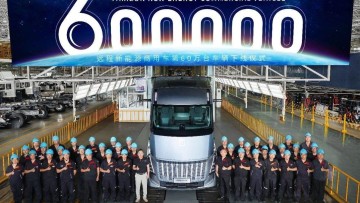 Der Farizon Homtruck markiert das 600.000. produzierte Nutzfahrzeug der Marke
