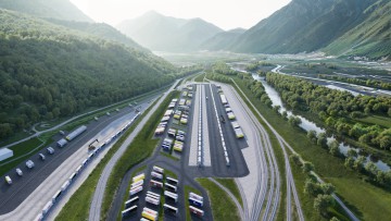 CargoBeamer-Terminal in Domodossola