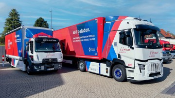 Nachhaltige Logistik: Gustav Mäuler investiert in E-Lkw und Ladesäulen
