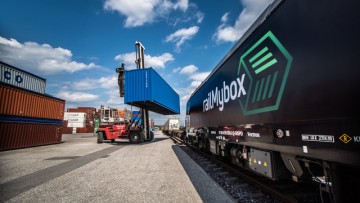 Kombinierter Verkehr: RailMybox digitalisiert Containertransporte