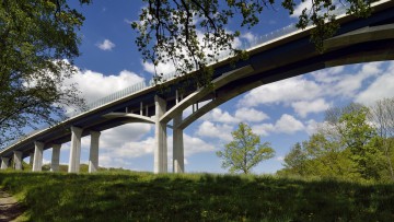 Lockwitztalbrücke an der A 17 bei Dresden