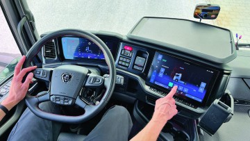 Digitales Cockpit Scania