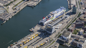 Stadt Kiel ändert Lkw-Verkehrsführung aus dem Hafen