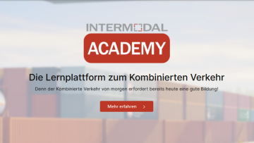 Die Lernplattform "Intermodal Academy" vermittelt spielerisch Wissen um den Kombinierten Verkehr