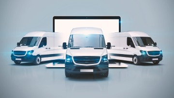 Transporter Digitalisierung Laptop