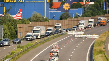 Stau auf der A 6