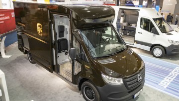 IAA 2018: Mercedes übergibt Pilotfahrzeug an UPS