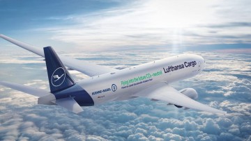 Lufthansa Cargo und Kühne+Nagel fördern CO2-neutralen Kraftstoff 