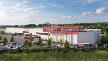Transco baut Logistikzentrum für Defence-Branche in Singen