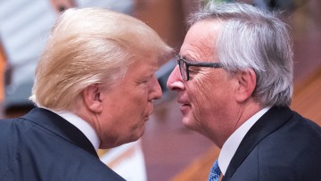 Donald Trump, Jean-Claude Juncker