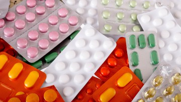 Blister mit Tabletten