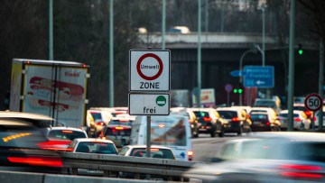 Umweltzone, Stadtverkehr, Frankfurt am Main