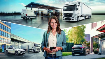Mobilitätsdienstleister UTA unterstützt beim E-Lkw-Laden