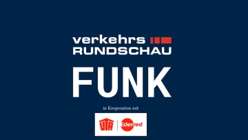 Logo von VerkehrsRundschau Funk mit Logo von UTA Edenred