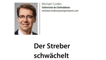 Der Streber schwächelt