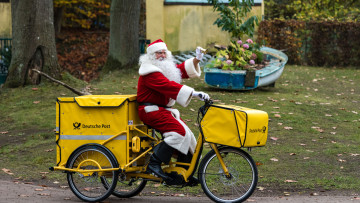 Weihnachtsmann, DHL, Himmelpfort, Weihnachtspost