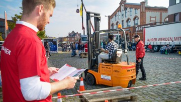 Gabelstaplerparcours