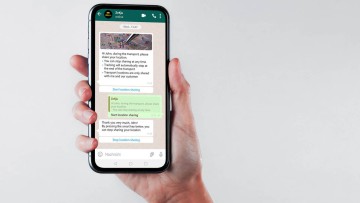 Das Start-up Zekju ermöglicht Lkw-Fahrern Informationen zur Sendung via Handy-Messenger zu teilen