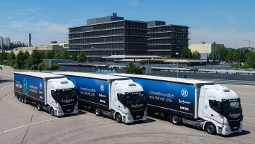 ZF, IVECO, Lakner Spedition, LNG, Lkw